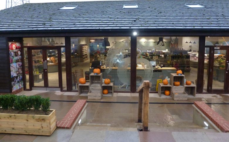 The brand spanking new Farm Shop